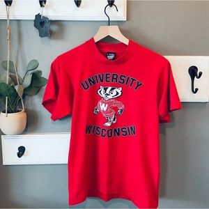 [Wisconsin Badgers] 80’s Screen Stars Best T-Shirt